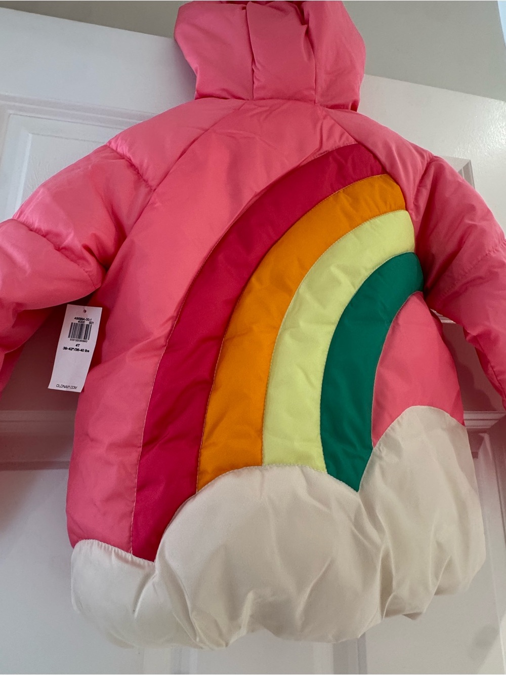 Old Navy Kids Coral Pink Jacket - Picture 2 of 5